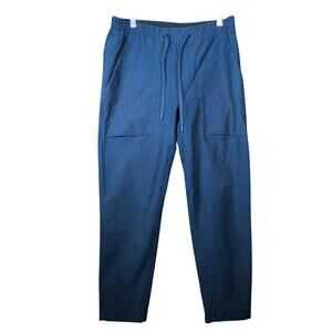 Lululemon Mens Pants Blue Pull On Bowline Sweatpant Athletic Stretch Medium